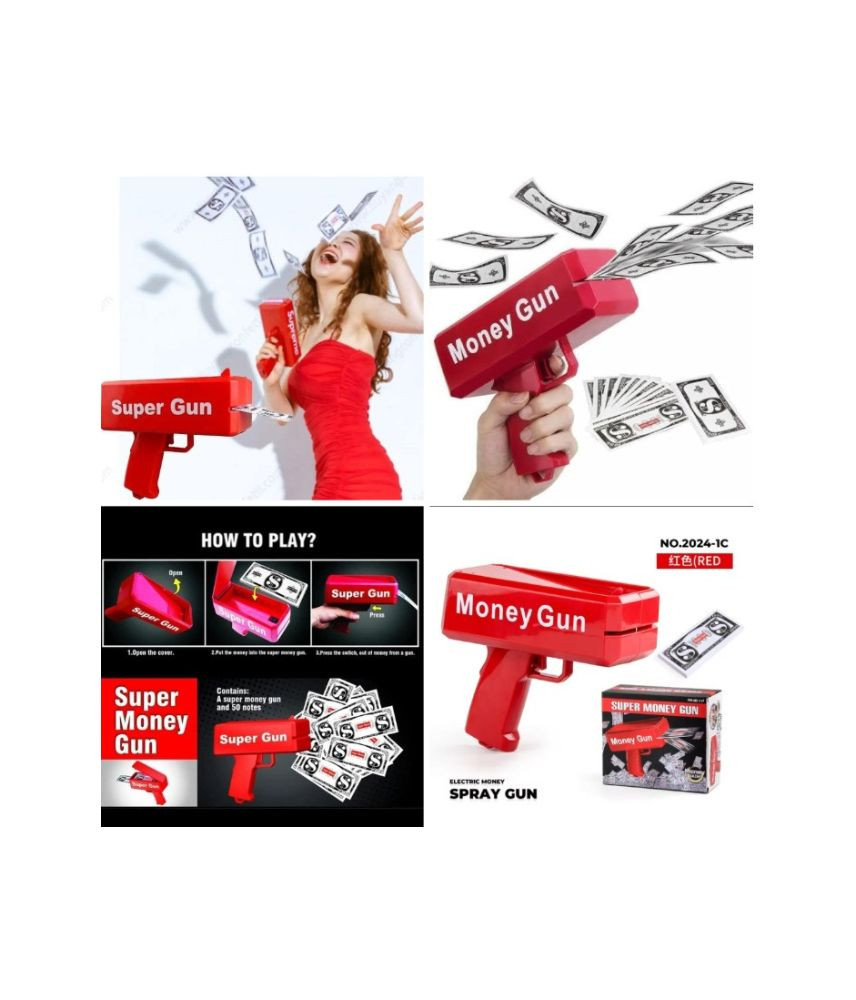 مسدس المال الكهربائي  Super Money Gun