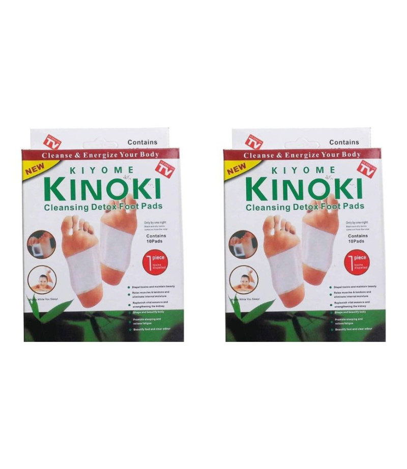 لاصقات الديتوكس  T للقدمين Kinoki