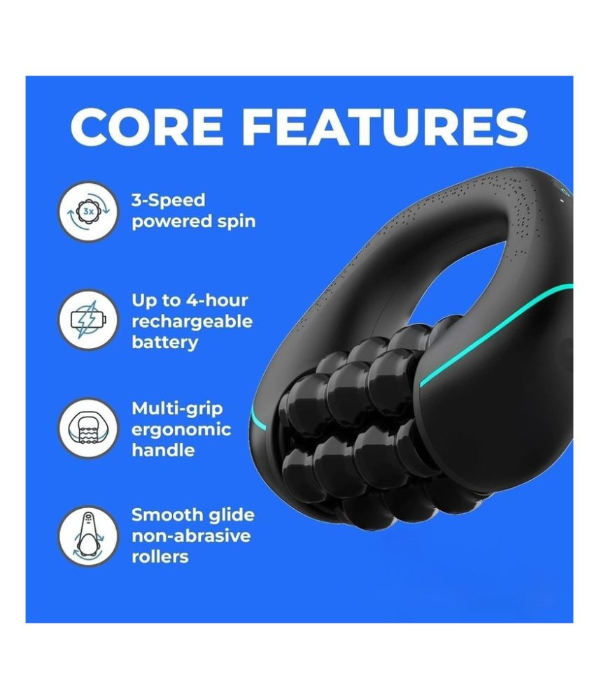 جهاز مساج كهربائي دوار لتدليك العضلات وتخفيف الإجهاد