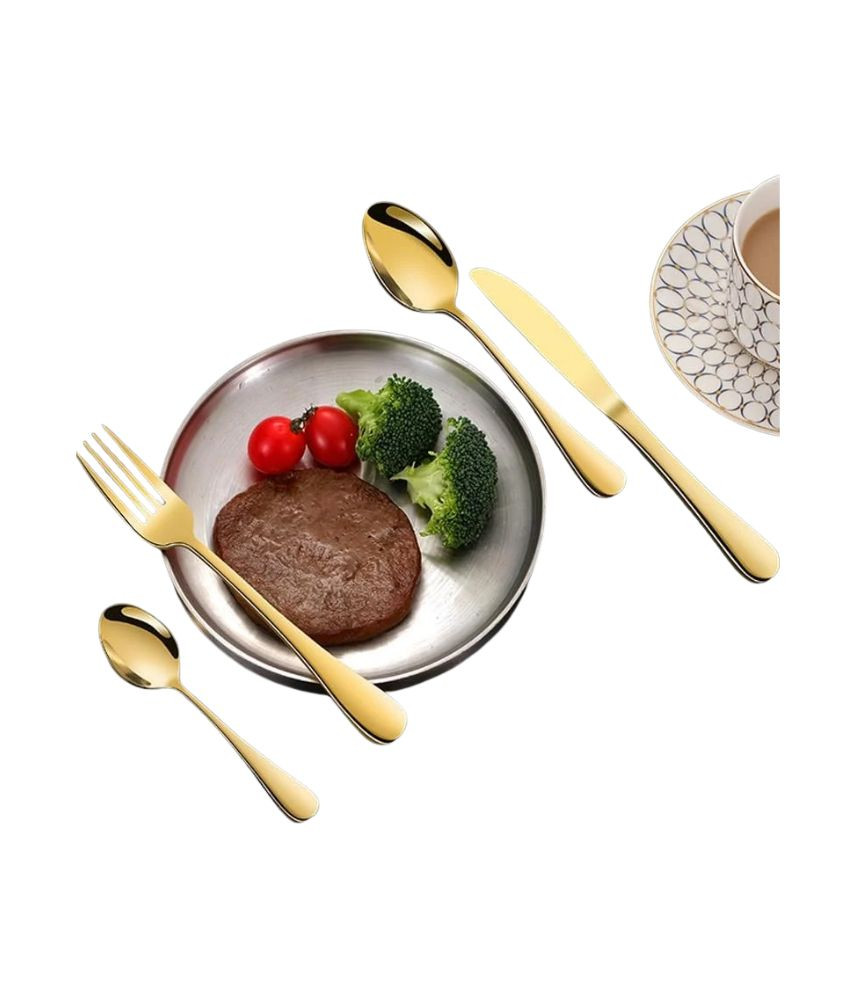 طقم أدوات مائدة 36 قطعة استانلس ستيل