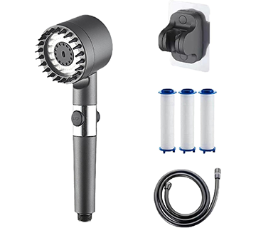 رأس دش تدليك متعدد الوظائف