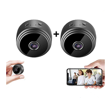 عرض قطعتبن كاميرا مراقبة صغيرة لاسلكية رؤية ليلية A9