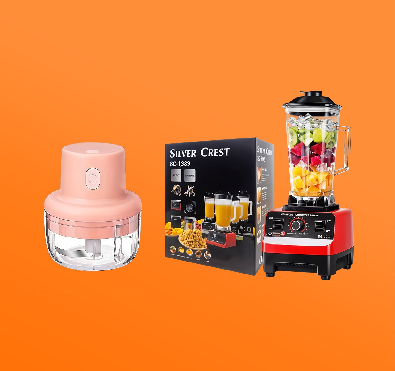 عرض خلاط مع مفرمة ثوم