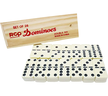 لعبة دومينو مزدوجة 28 قطعة