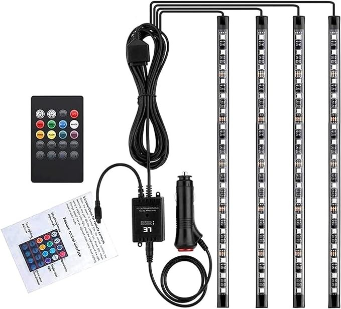 شريط ليد داخلي للسيارة