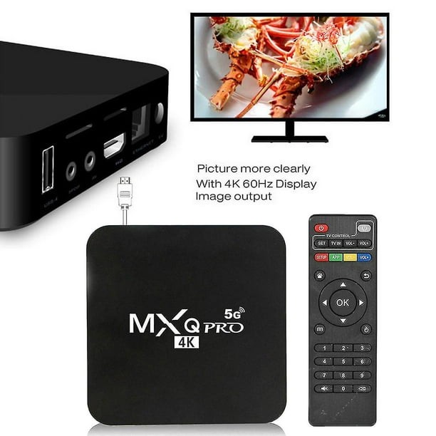 MXQ Pro TV Box 4K 5G HD Android 11.1