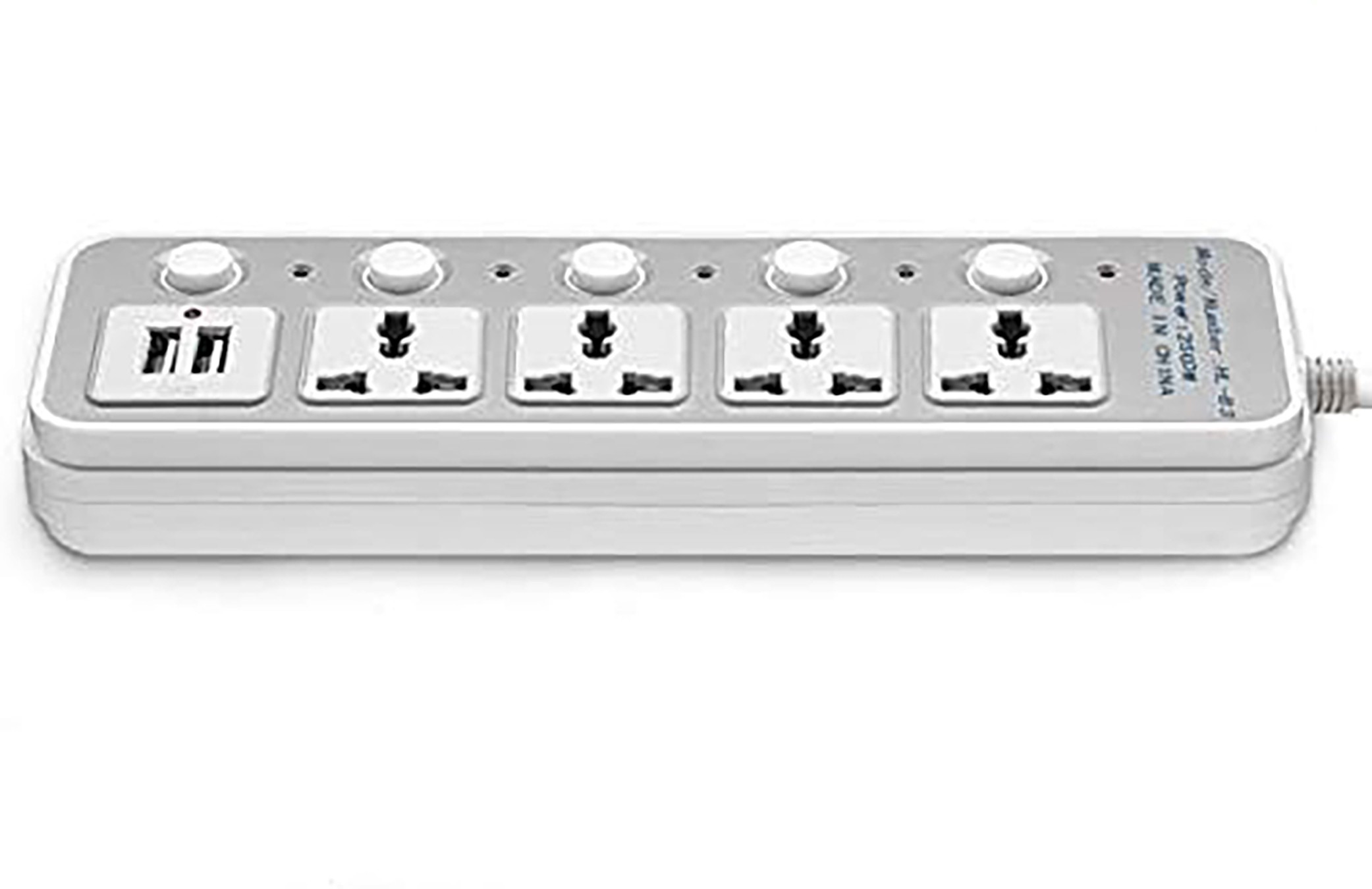وصلة كهرباء مع مدخلين USB - صورة 3