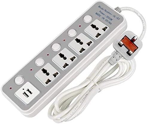 وصلة كهرباء مع مدخلين USB - صورة 4