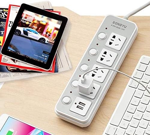 وصلة كهرباء مع مدخلين USB - صورة 2