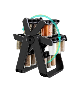 منظم رف التوابل الدوار