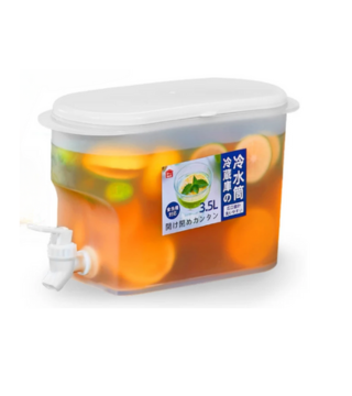 موزع مشروبات بسعة 3.5 لتر مع صنبور