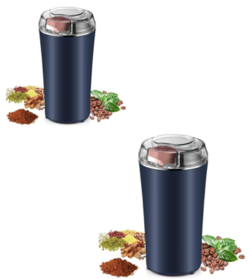 عرض قطعتين مطحنة القهوة الكهربائية