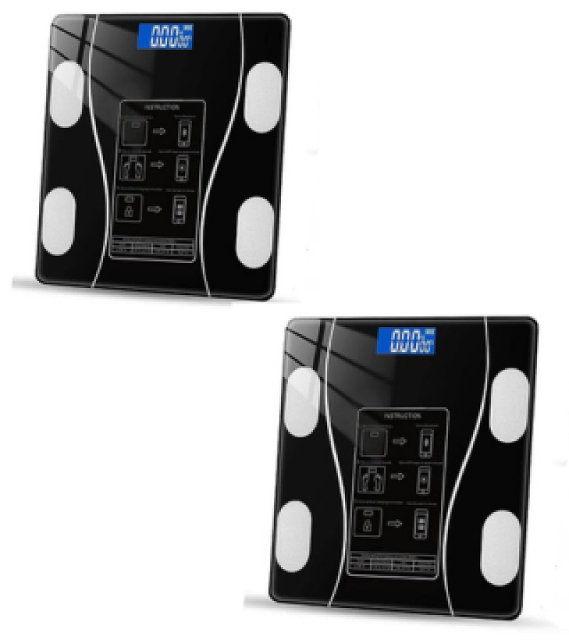 عرض قطعتين الميزان الرقمي الذكي