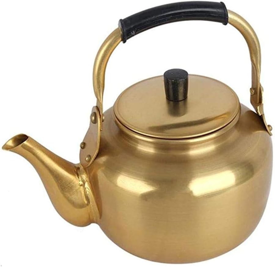 ابريق شاي نحاسي 2 لتر