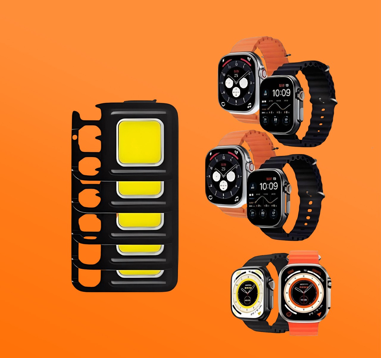 عرض 6ساعات و 5كشافات