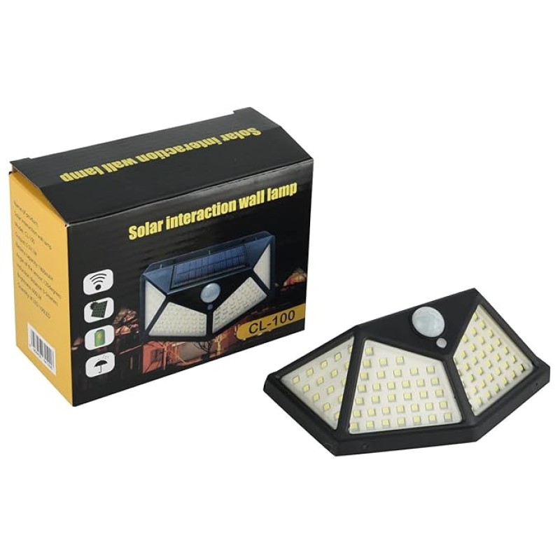 مصباح حائط يعمل بالطاقه الشمسية