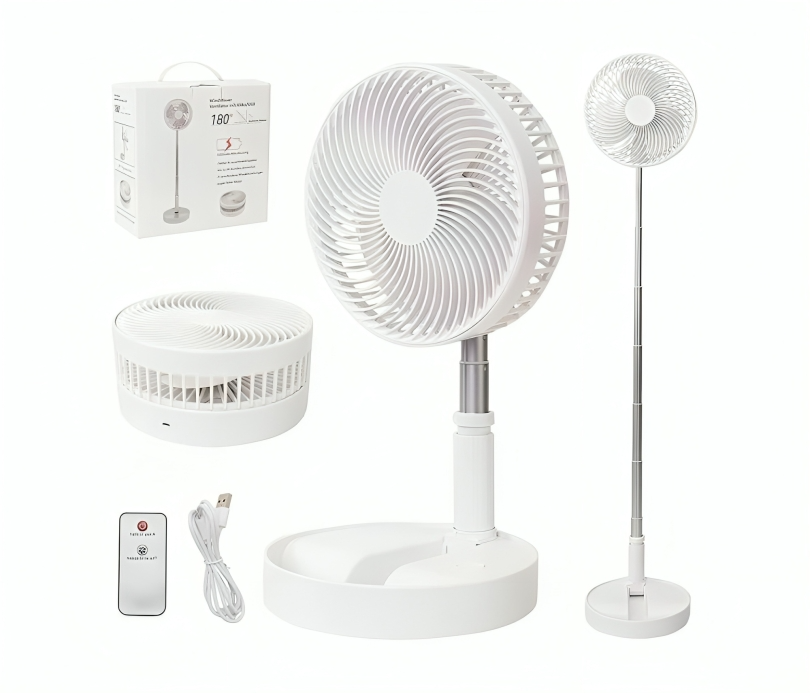 مروحة قابلة للطي قابلة للشحن