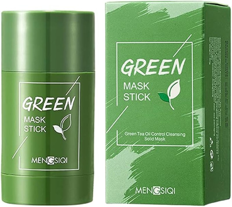 قناع الطين المنقي بالشاي الأخضر