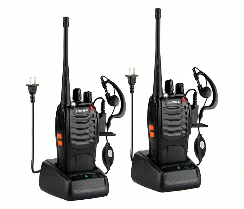 أجهزة اتصال لاسلكية مع سماعة رأس من باوفينج