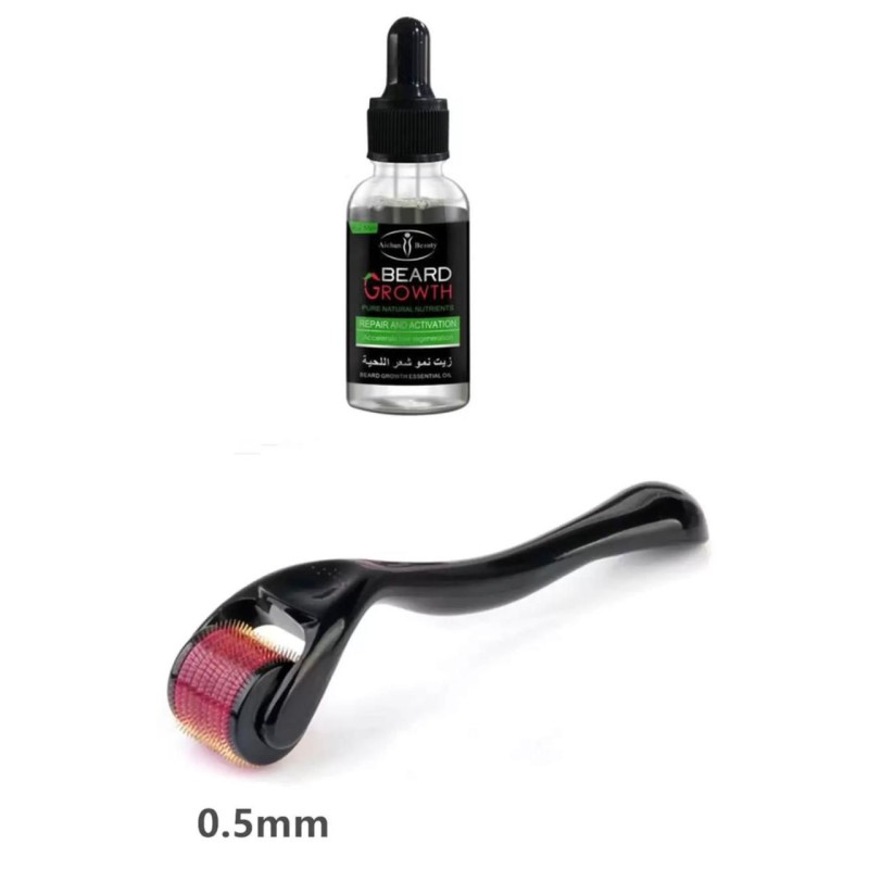 ديرما مع زيت نمو اللحية