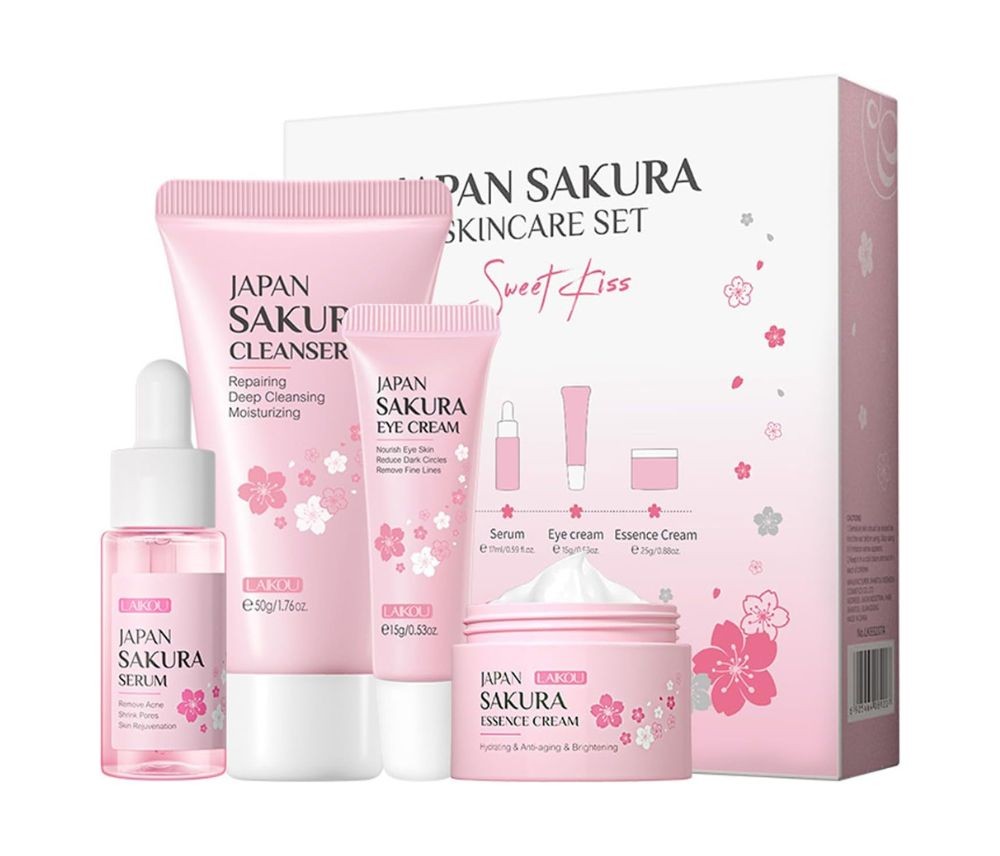 مجموعة العناية بالبشرة اليابانية