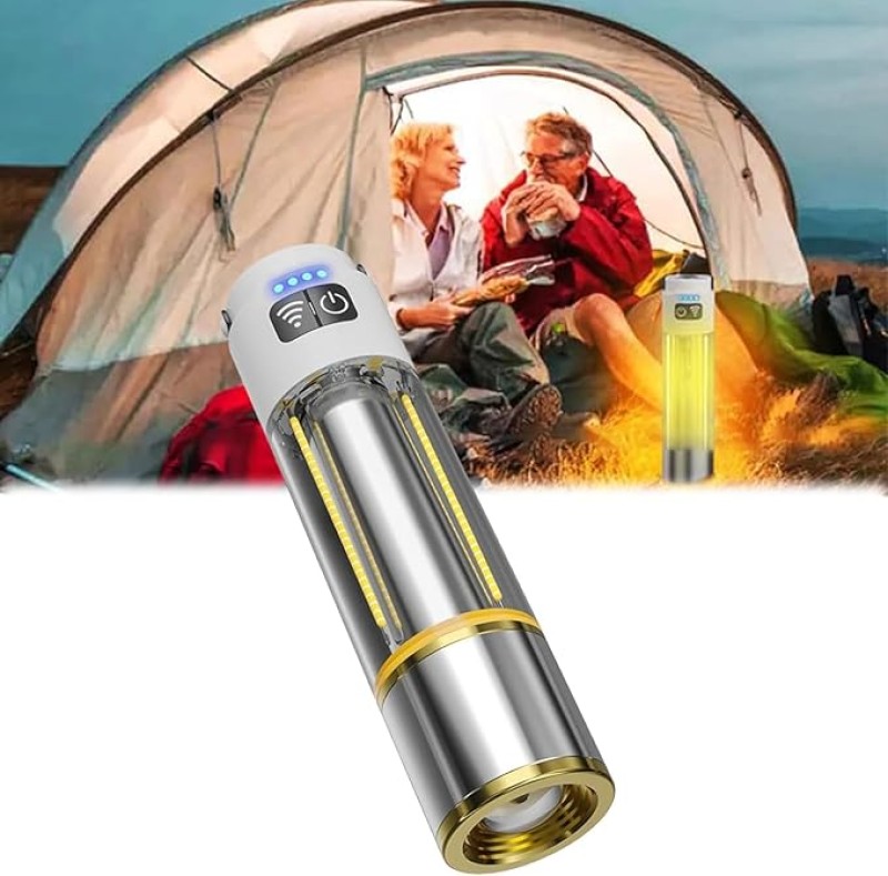 لمسافات طويلة مصباح يدوي قابل لإعادة الشحن