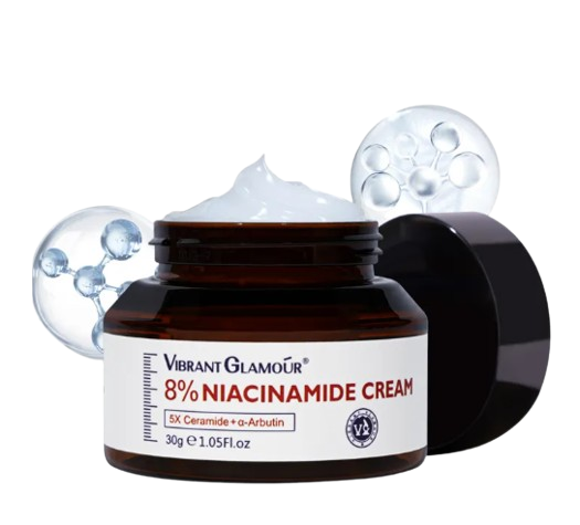 جلامور نابض بالحياة 8% كريم النياسيناميد