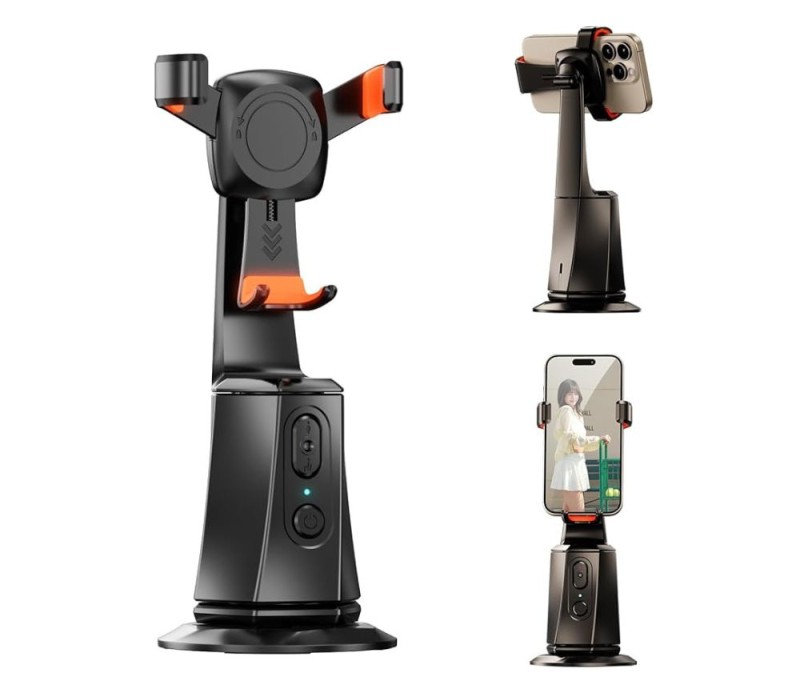 حامل هاتف ثلاثي القوائم بتقنية تتبع الوجه