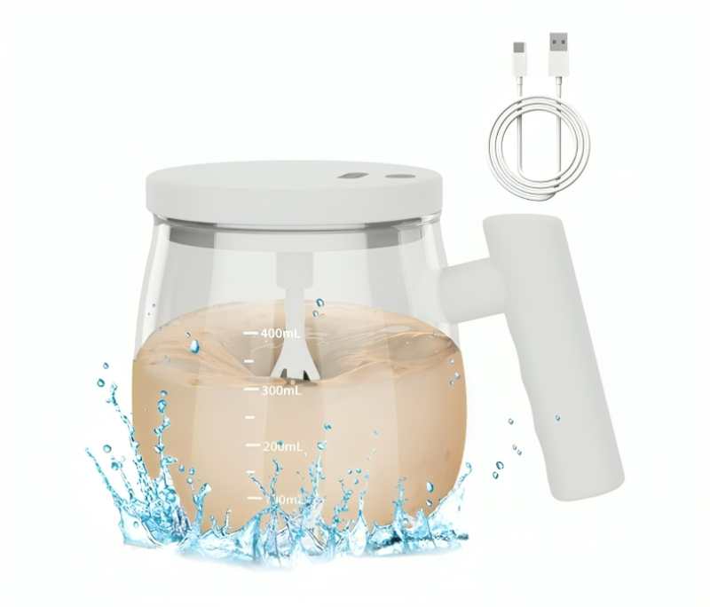 كوب تقليب كهربائي قابل لاعادة الشحن