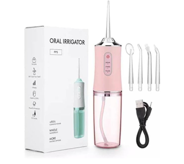 جهاز تنظيف الاسنان بالماء قابل لاعادة الاستخدام