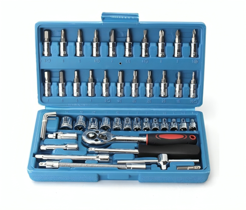 مجموعة مفاتيح ربط يدوية 46 قطعة