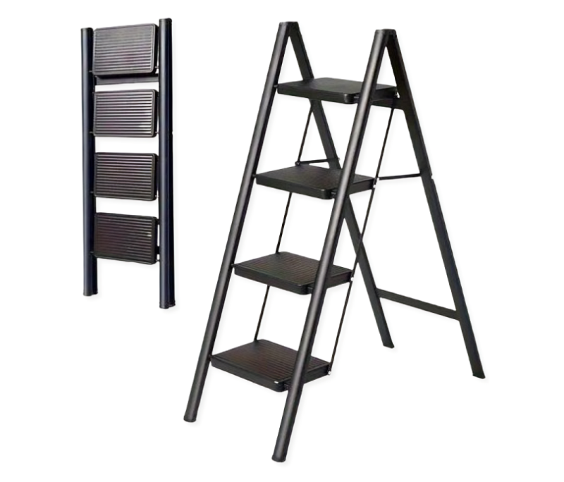 سلم قابل للطي من 4 خطوات