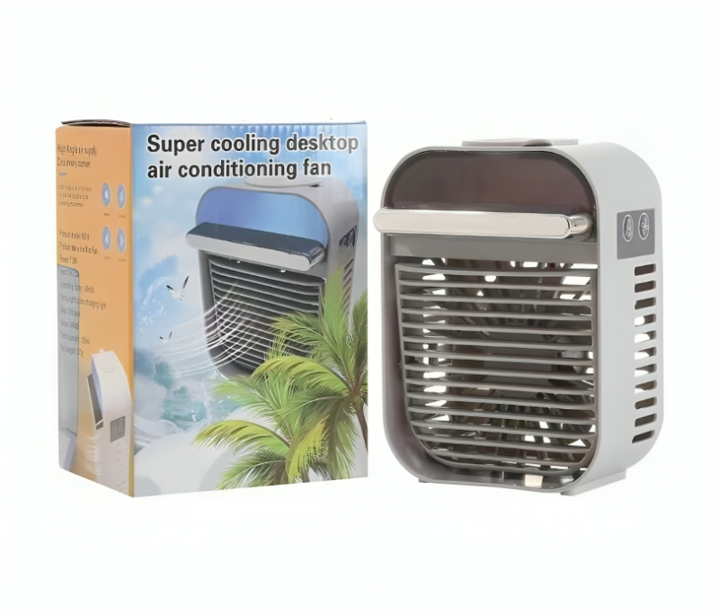 مبرد هواء محمول مع ضوء ليلي