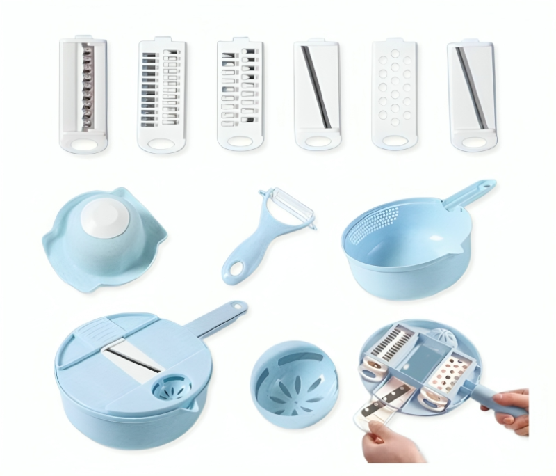 قطاعة خضراوات 12 في 1 للمطبخ