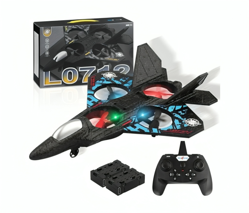 طائرة مقاتلة بجهاز تحكم عن بعد
