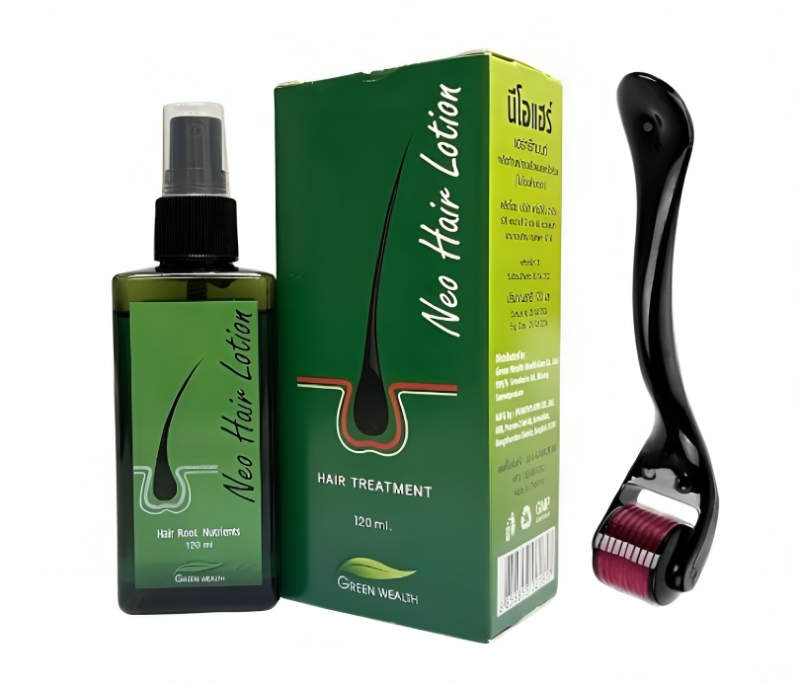 عرض ديرما مع لوشن نيو هير للشعر