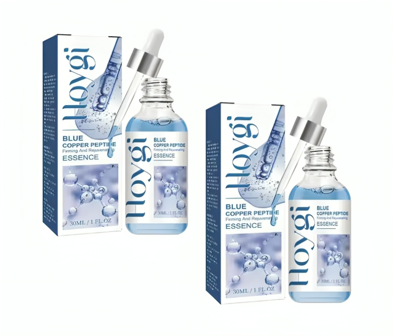 عرض قطعتين من مصل الببتيد النحاسي المضاد للشيخوخة