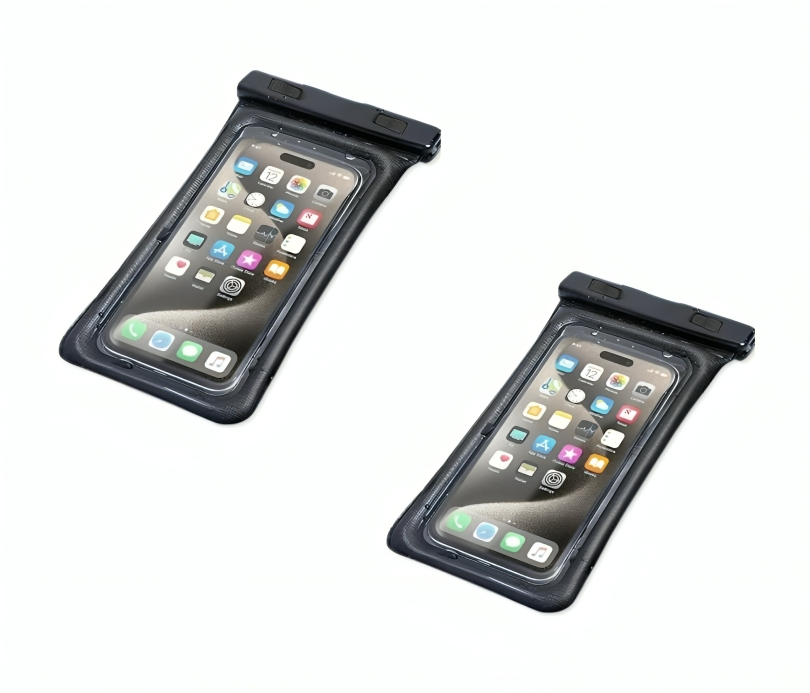 عرض قطعتين من جراب للهاتف مقاوم للماء