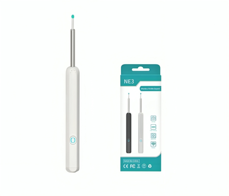 مجموعة تنظيف أذن لاسلكية مع كاميرا