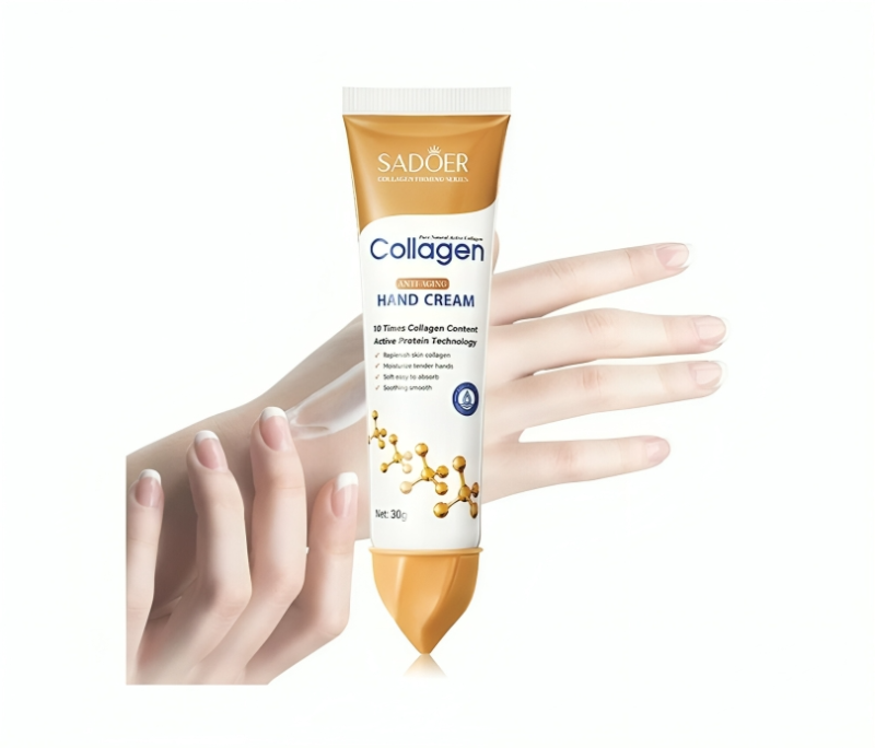 كريم اليدين بالكولاجين المرطب للبشرة الجافة