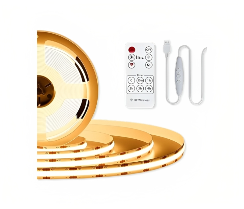 شريط إضاءة LED بجهاز تحكم