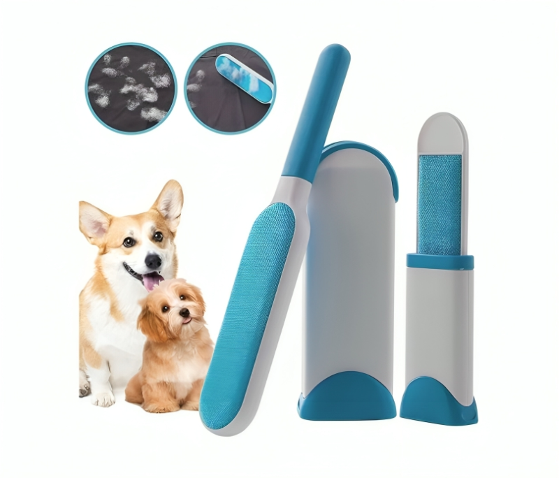 فرشاة إزالة الفراء والوبر وشعر الحيوانات الأليفة