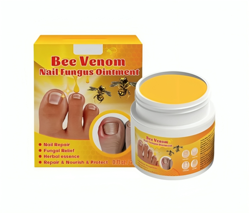 كريم علاج فطريات أظافر القدم بسم النحل