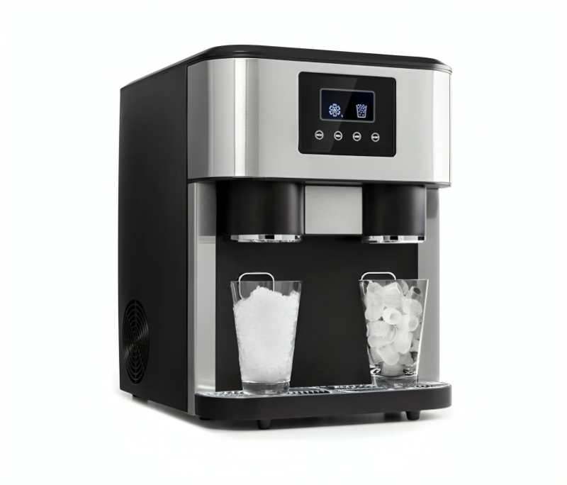 خزان وصانع مكعبات الثلج 3 في 1