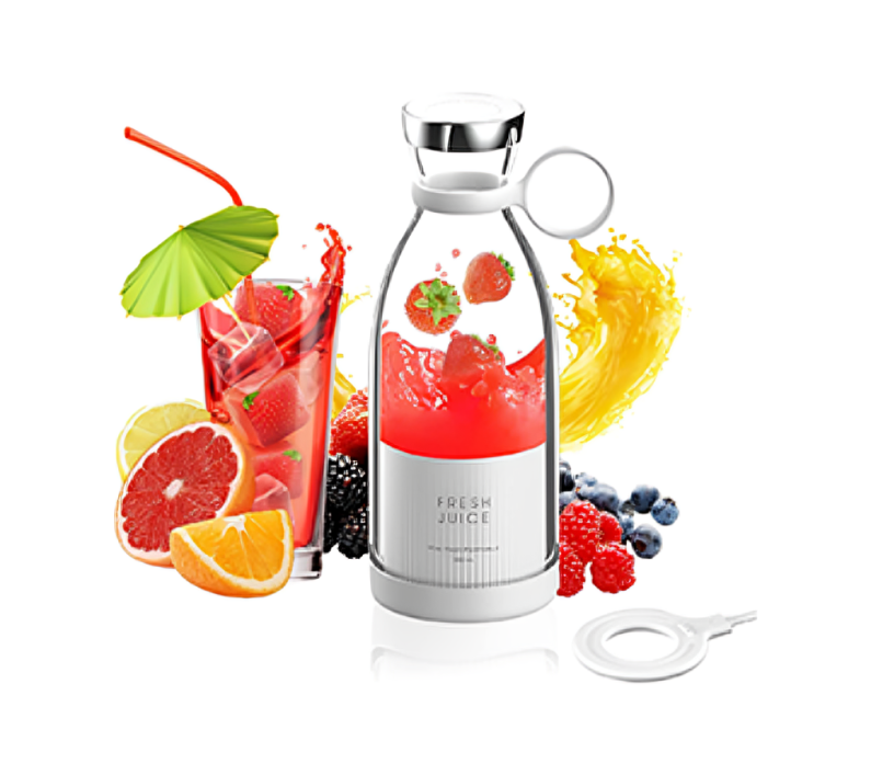 خلاط محمول صغير بشحن سريع USB