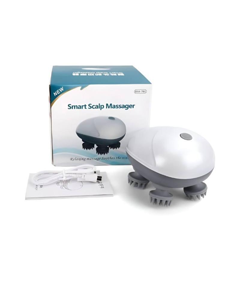 جهاز مساج لاسلكي لفروة الرأس محمول باليد