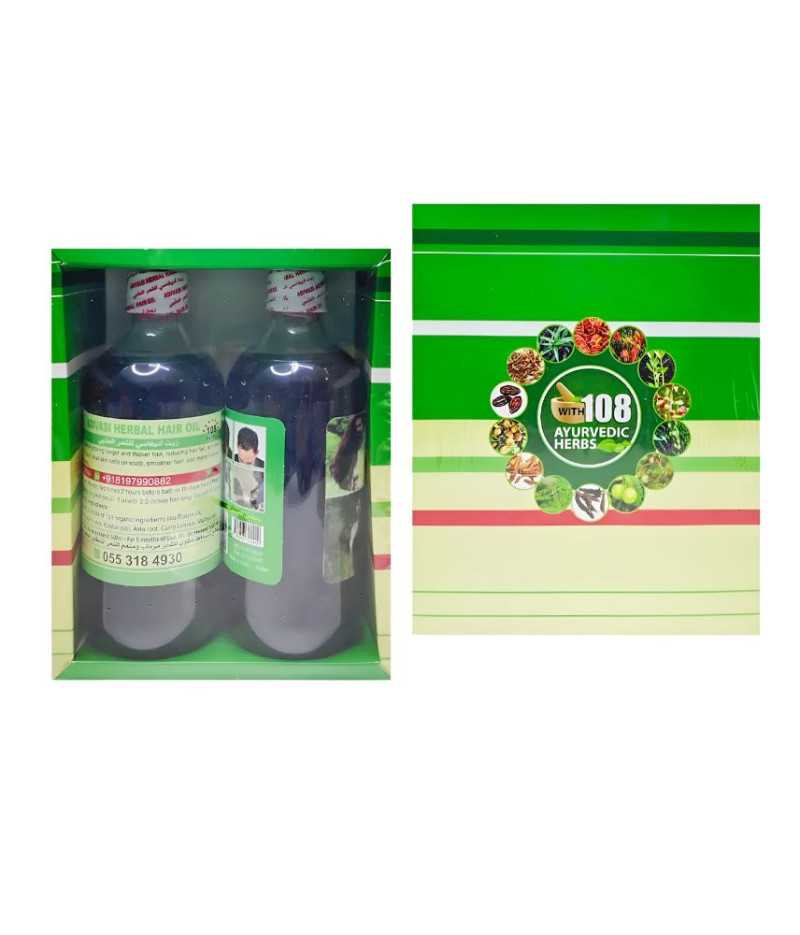 قطعتين من زيت شعر برونجامالاكا العشبي