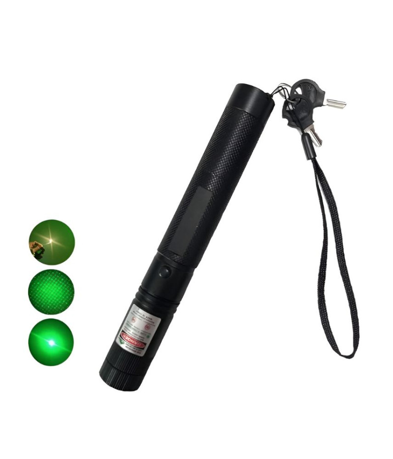 قلم ليزر أخضر قابل للشحن