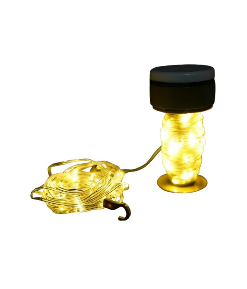 سلسلة أضواء LED أنبوبية مع جهاز تحكم عن بعد