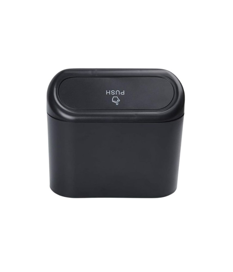 سلة مهملات للسيارة مع غطاء من ميتسيا